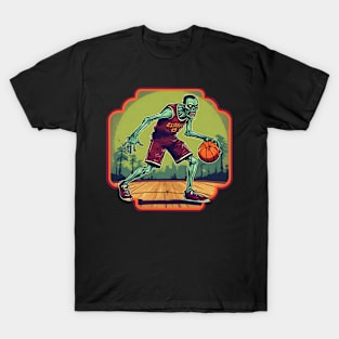 Zombie basketball player T-Shirt